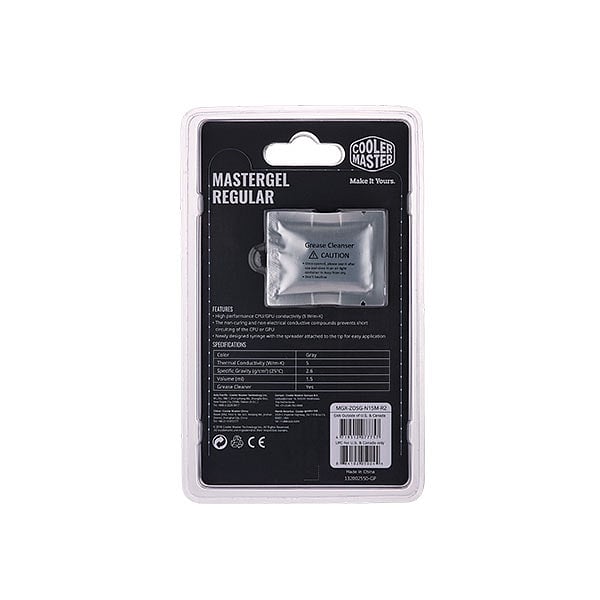 Cooler Master MasterGel Regular v2  Pasta térmica