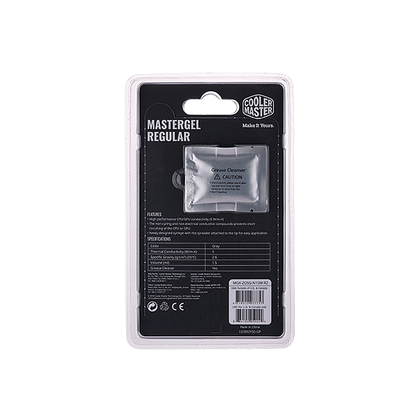 Cooler Master MasterGel Regular v2  Pasta térmica