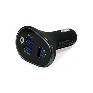 Conceptronic Carden USB C a 3 USB 315w  Caragador coche