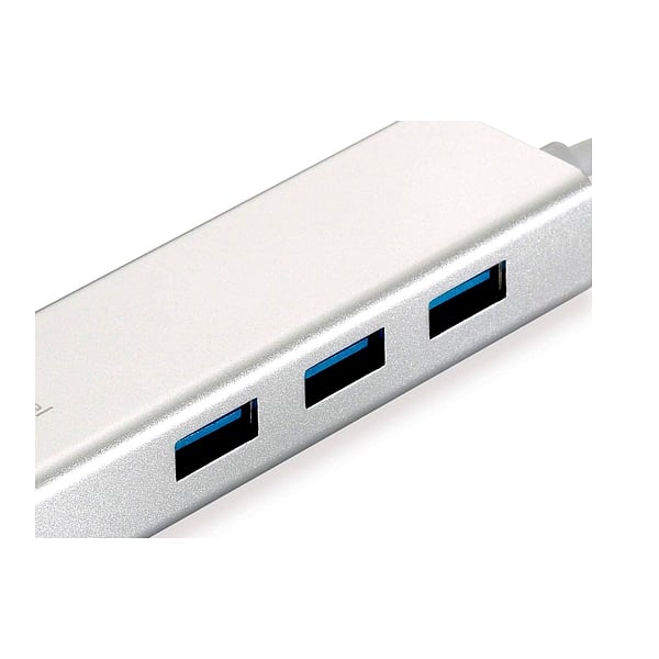 Level One USBC Gigabit Ethernet RJ45 HUB  Adaptador
