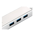 Level One USBC Gigabit Ethernet RJ45 HUB  Adaptador