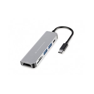 Conceptronic HUB usbC 6 en 1  Adaptador