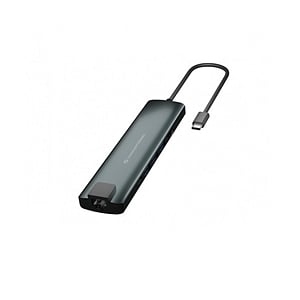 Conceptronic DONN06 USBC RJ45 HDMI 9 en 1  Adaptador