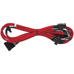 Corsair kit DC mallado rojo  Cable alimentación