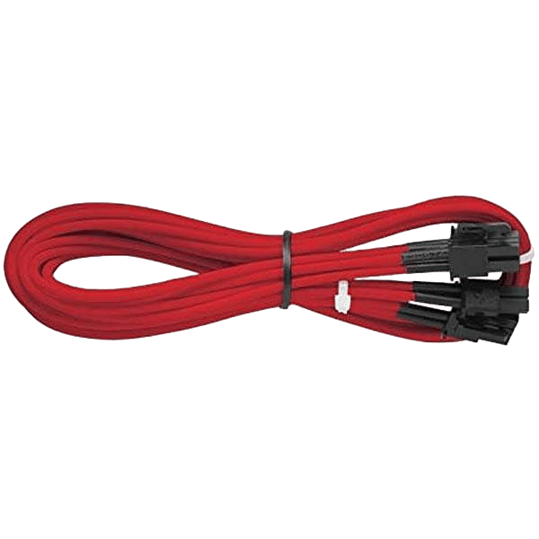 Corsair kit DC mallado rojo  Cable alimentación