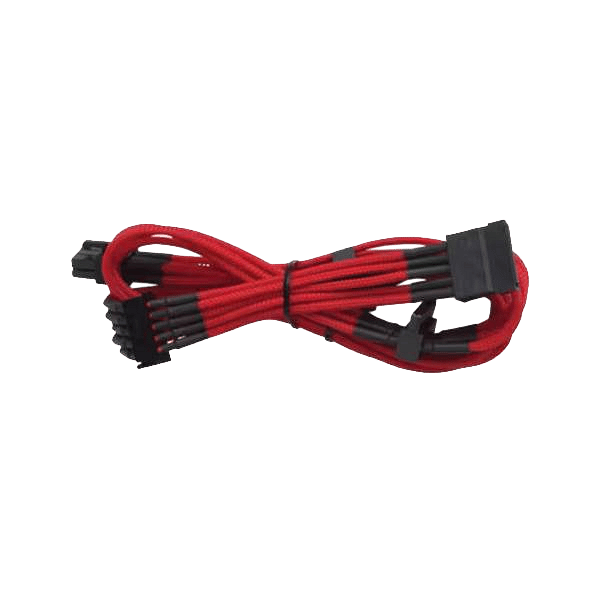 Corsair kit DC mallado rojo  Cable alimentación