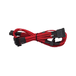 Corsair kit DC mallado rojo  Cable alimentación