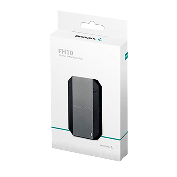HUB 10 VENTILADORES DEEPCOOL FH10 NEGRO