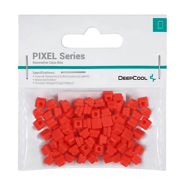 Deepcool Pixel Rojo  Personalización de caja 100 Unidades