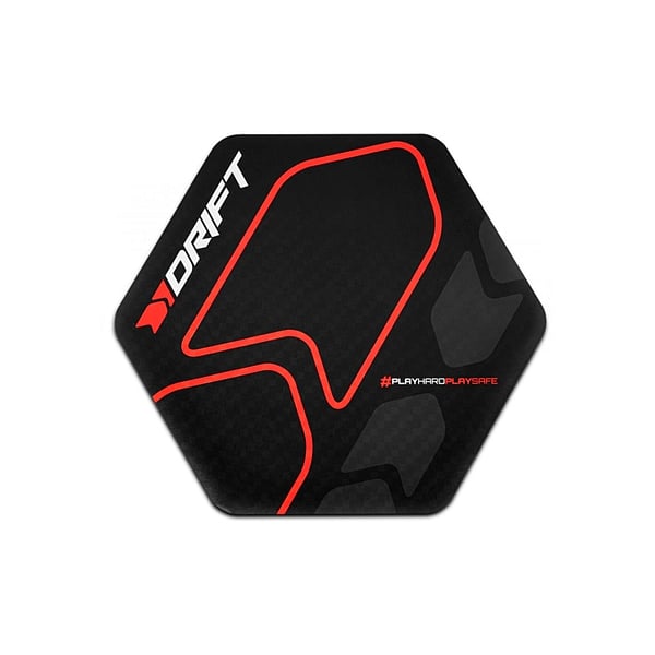 Drift Floorpad negro  rojo  Accesorio para sillas