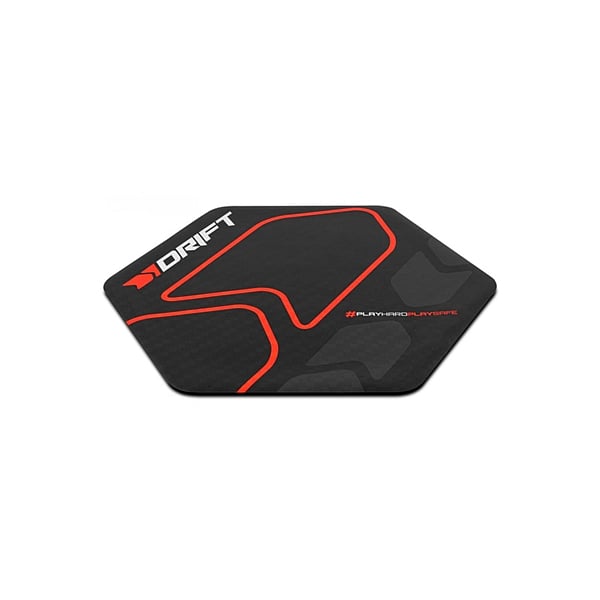 Drift Floorpad negro  rojo  Accesorio para sillas