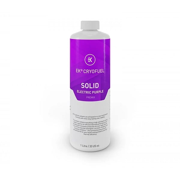 EKWB EKCryoFuel Solid Premezclado Electric Purple 1000ml  Líquido