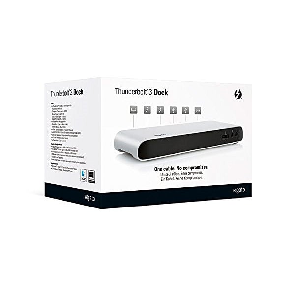 Elgato Thunderbolt 3 Dock  Adaptador