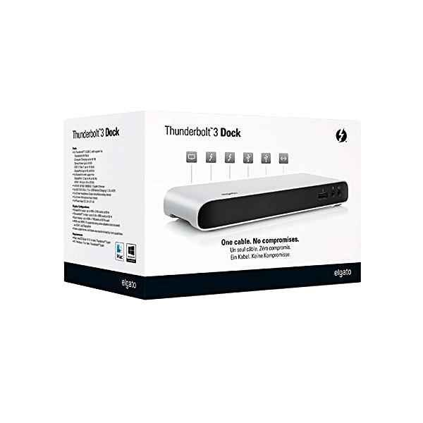 Elgato Thunderbolt 3 Dock  Adaptador