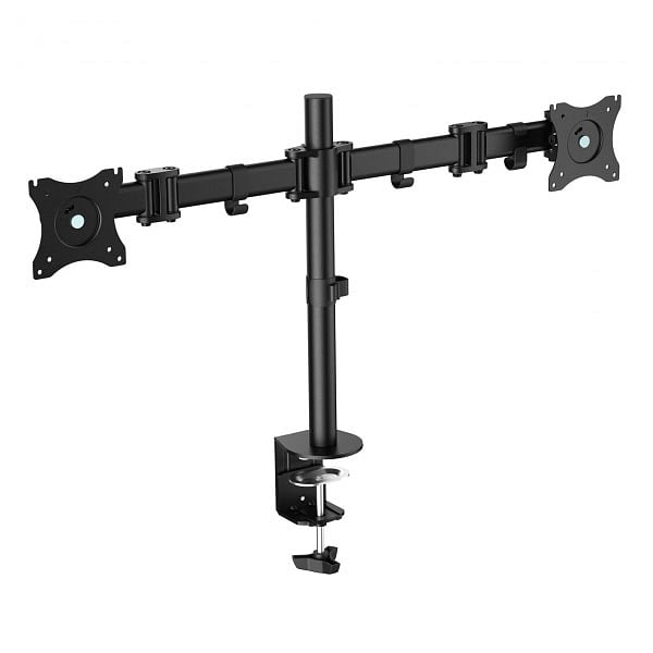 EQUIP para 2 Monitores hasta 27 pinza para mesa  Soporte