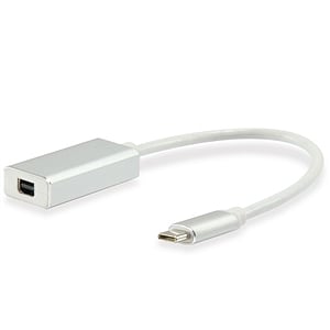 Equip Adaptador USB Tipo C  Mini Dipsplay Port  Adaptador