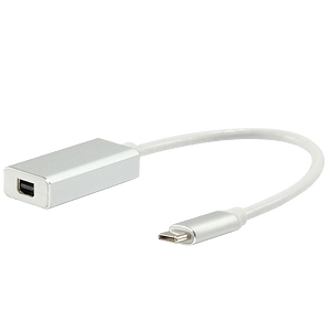 Equip Adaptador USB Tipo C  Mini Dipsplay Port  Adaptador