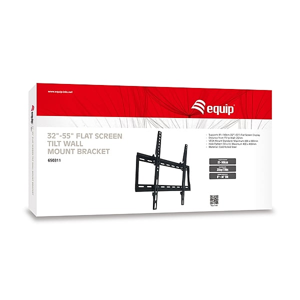 Equip 650311 Inclinable  35Kg 32 55  VESA 400  Soporte TV