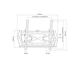 Equip 650312 Inclinable  40Kg 32 55  VESA 400  Soporte TV