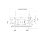 Equip 650312 Inclinable  40Kg 32 55  VESA 400  Soporte TV