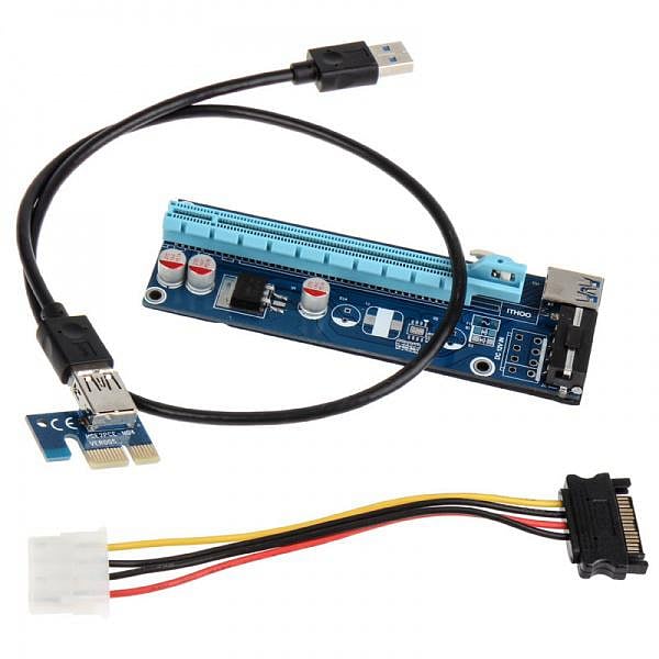 Kolink Riser Card PCIe 1x16  Adaptador PCIE