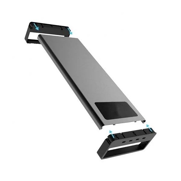 Iggual Base Monitor  4x USB 30  Carga Inalámbrica  Soporte Monitor