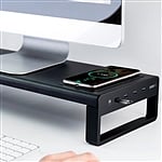 Iggual Base Monitor  4x USB 30  Carga Inalámbrica  Soporte Monitor