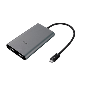 ITec Thunderbolt 3 a 2 Display Port  Adaptador
