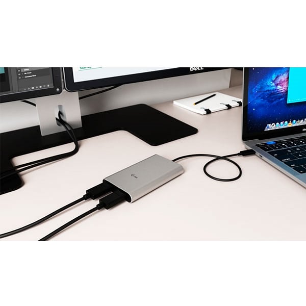 ITec Thunderbolt 3 a 2 Display Port  Adaptador