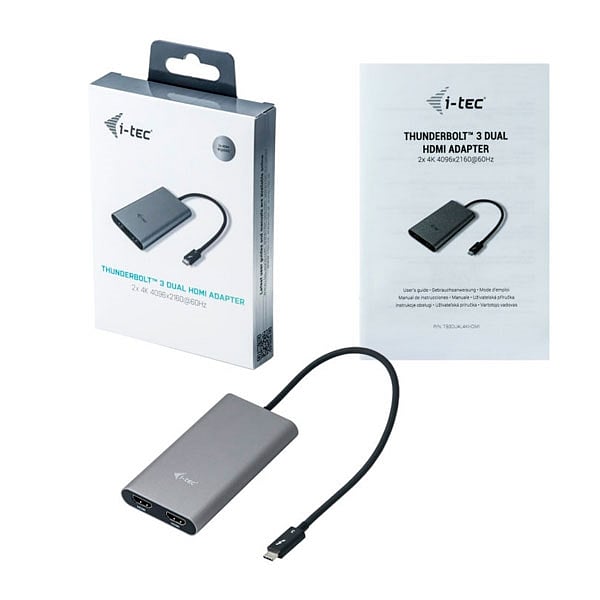 ITec Thunderbolt 3 a Dual HDMI  Adaptador