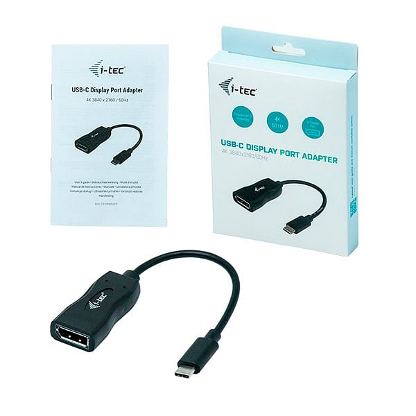 ITec USBC Display Port 4K a 60Hz  Adaptador