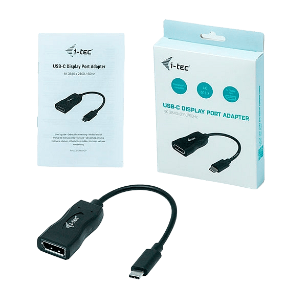 ITec USBC Display Port 4K a 60Hz  Adaptador