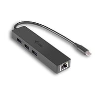 I-Tec USB-C a 3 usb 3.0 + GBLAN - Dock