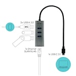 ITec USBC metal a 3 USB 30  GBLAN  Dock