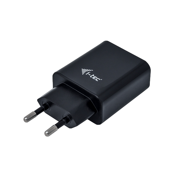 ITec USB Power Charger 2 Ports Negra  Adaptador