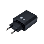 ITec USB Power Charger 2 Ports Negra  Adaptador