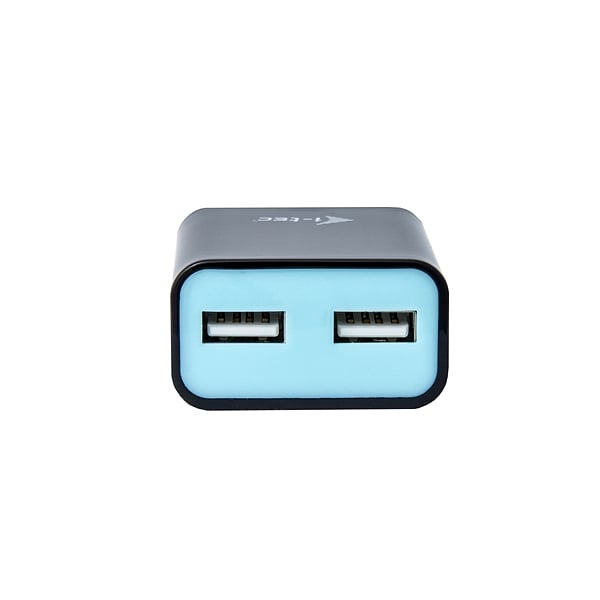 ITec USB Power Charger 2 Ports Negra  Adaptador