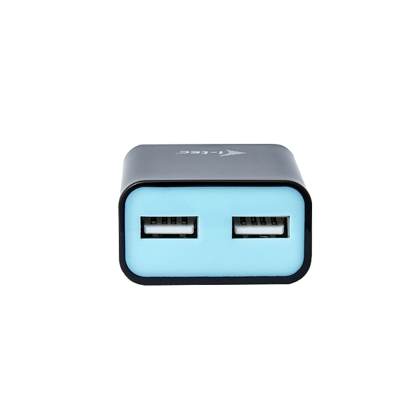 ITec USB Power Charger 2 Ports Negra  Adaptador