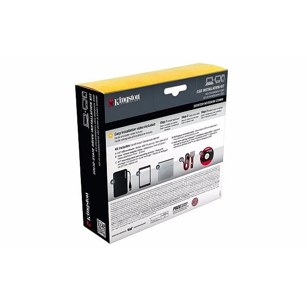 Kingston Kit instalación para disco duro SSD  Accesorio
