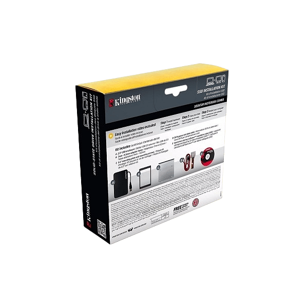 Kingston Kit instalación para disco duro SSD  Accesorio