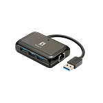 Level One USB a RJ45 101001000  HUB USB 30  Adaptador Level One USB a RJ45 101001000  HUB USB 30  Adaptador
