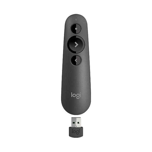 Logitech Presenter R500s Grafito mando inalámbrico láser para presentaciones