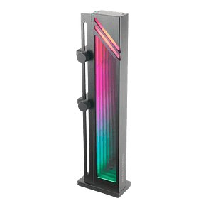 Mars Gaming Soporte Tarjeta gráfica ARGB Infinity Mirror MCAGCB Black Compatibilidad Universal