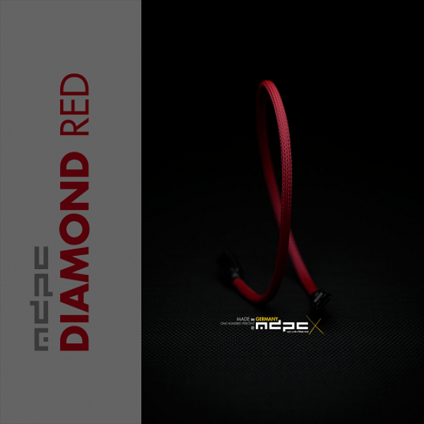 MDPCX Rojo Diamante 1m  Funda de cable SATA