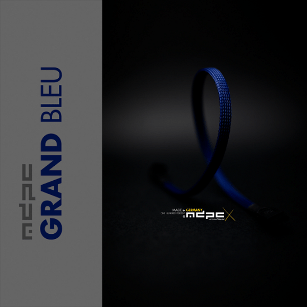 MDPCX Azul Marino 1m  Funda de cable SATA