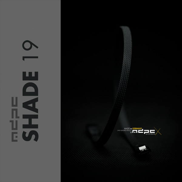 MDPCX Gris Sombra 1m  Funda de cable SATA