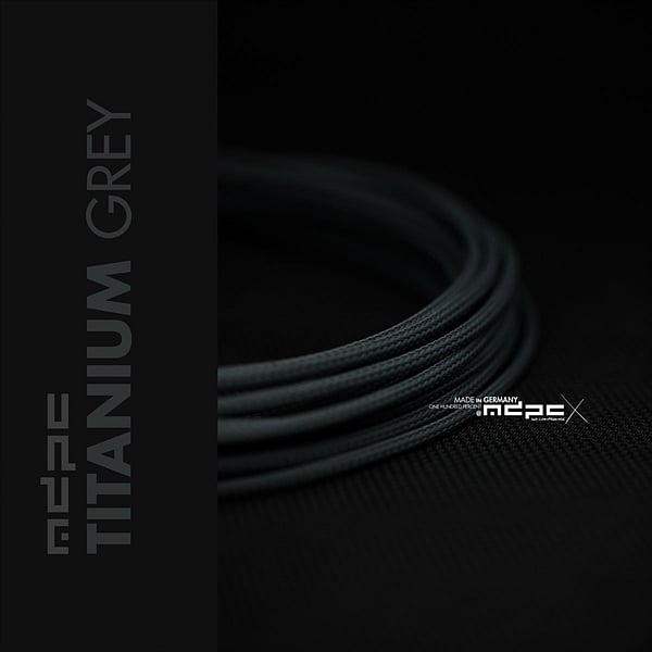 MDPCX Gris Titanio MK2 1m  Funda de cable SATA