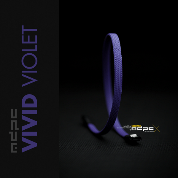 MDPCX Violeta 1m  Funda de cable SATA