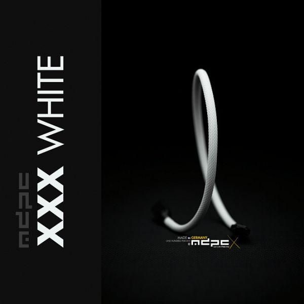 MDPCX Blanco UV 1m  Funda de cable SATA