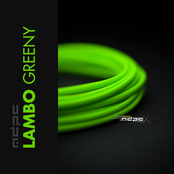 MDPCX Verde Lambo 1m grosor de 1778mm  Funda de cable
